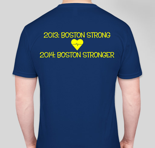 Lindsay's Boston Marathon T-Shirts Custom Ink Fundraising