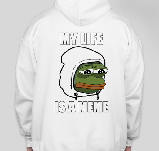 Supreme Meme Grey Melange Hoodie Swag Shirts