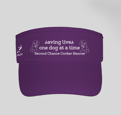 Save a Life with Second Chance Cocker Rescue Fundraiser - unisex shirt design - front