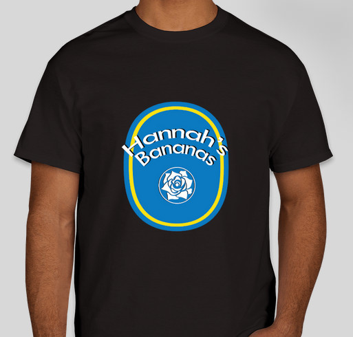 Hannah's Bananas 2018 Fundraiser - unisex shirt design - front
